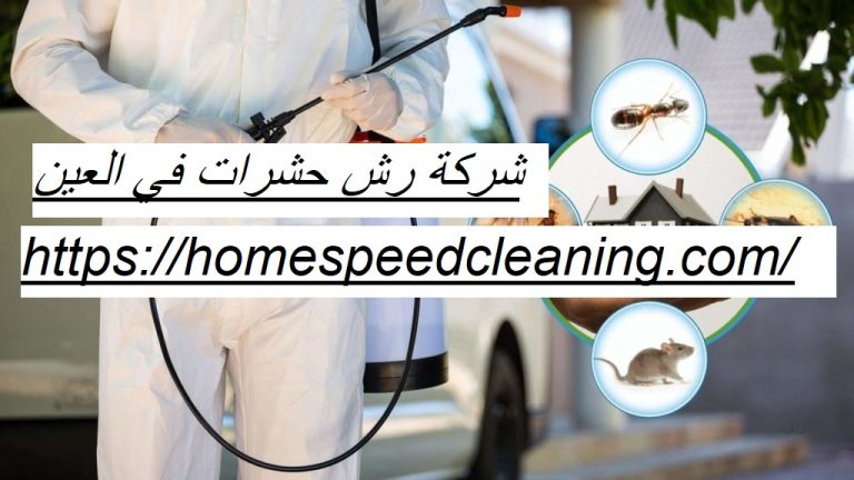 شركة رش حشرات في العين