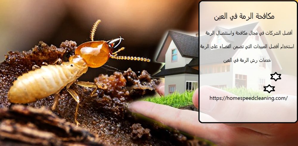 مكافحة الرمة في العين