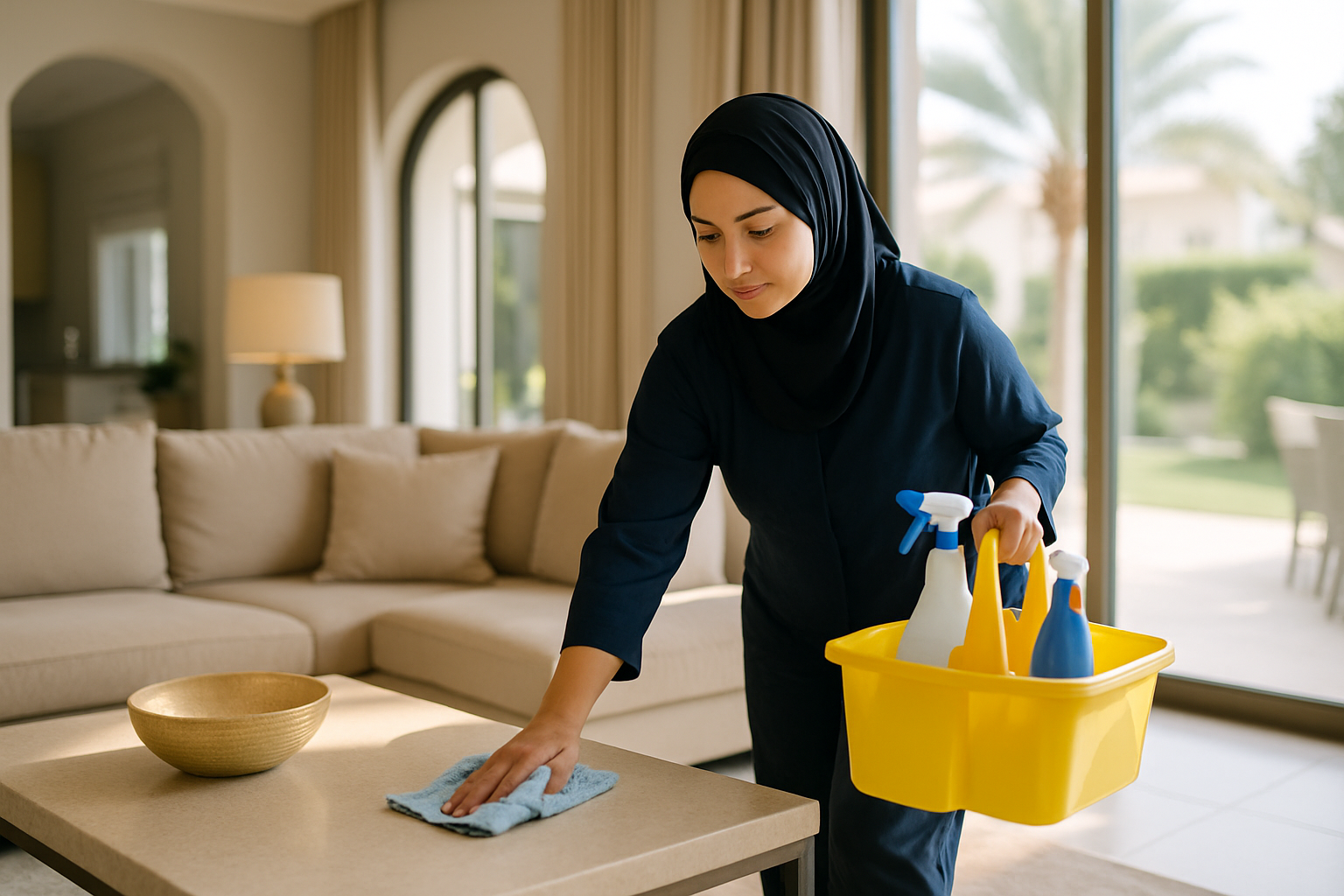 تنظيف احترافي بعد المناسبات في العين